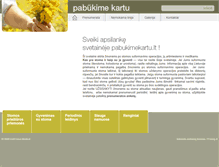 Tablet Screenshot of pabukimekartu.lt